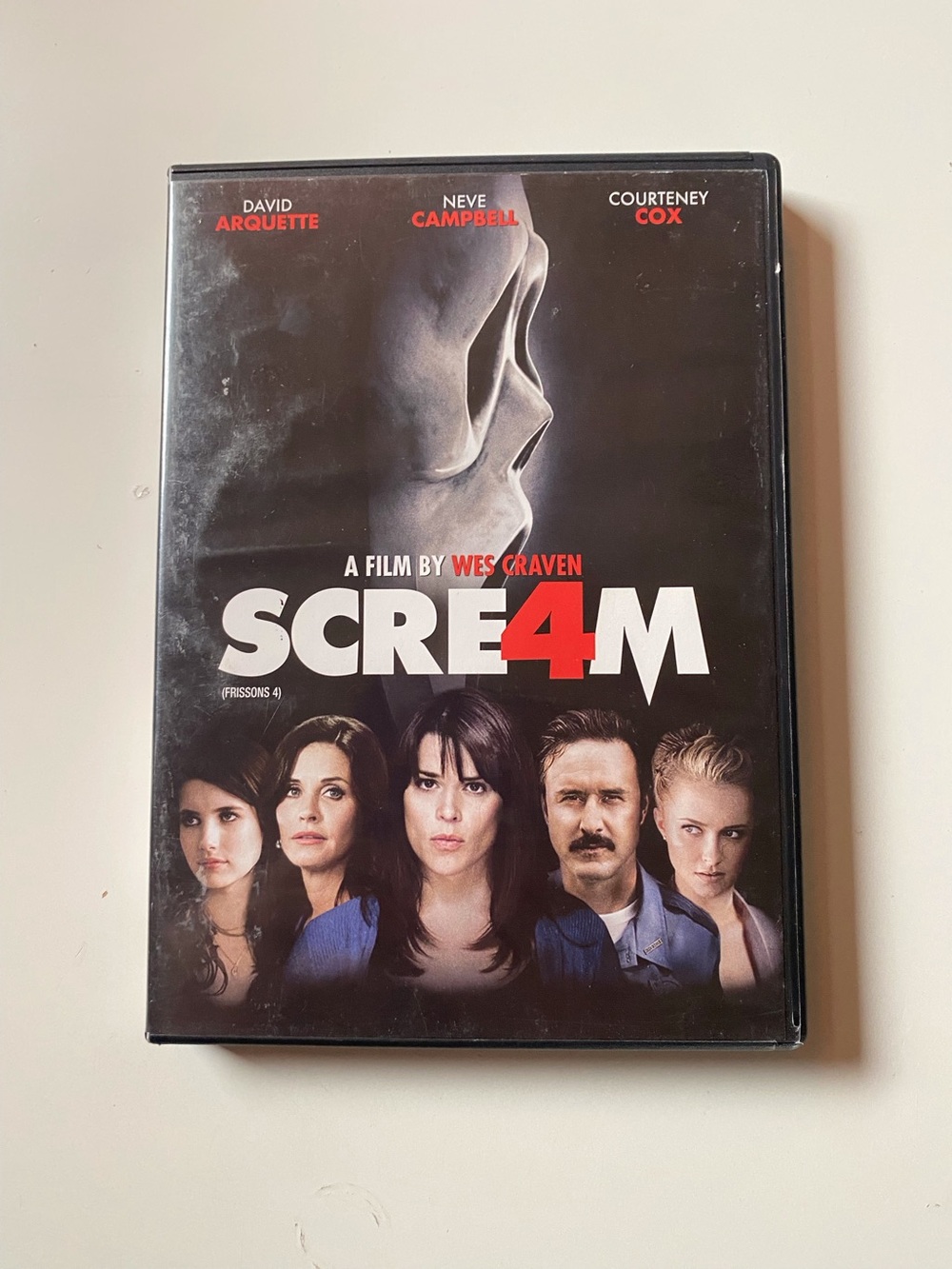 Scream 4 (DVD, 2011) Wes Craven Neve Campbell